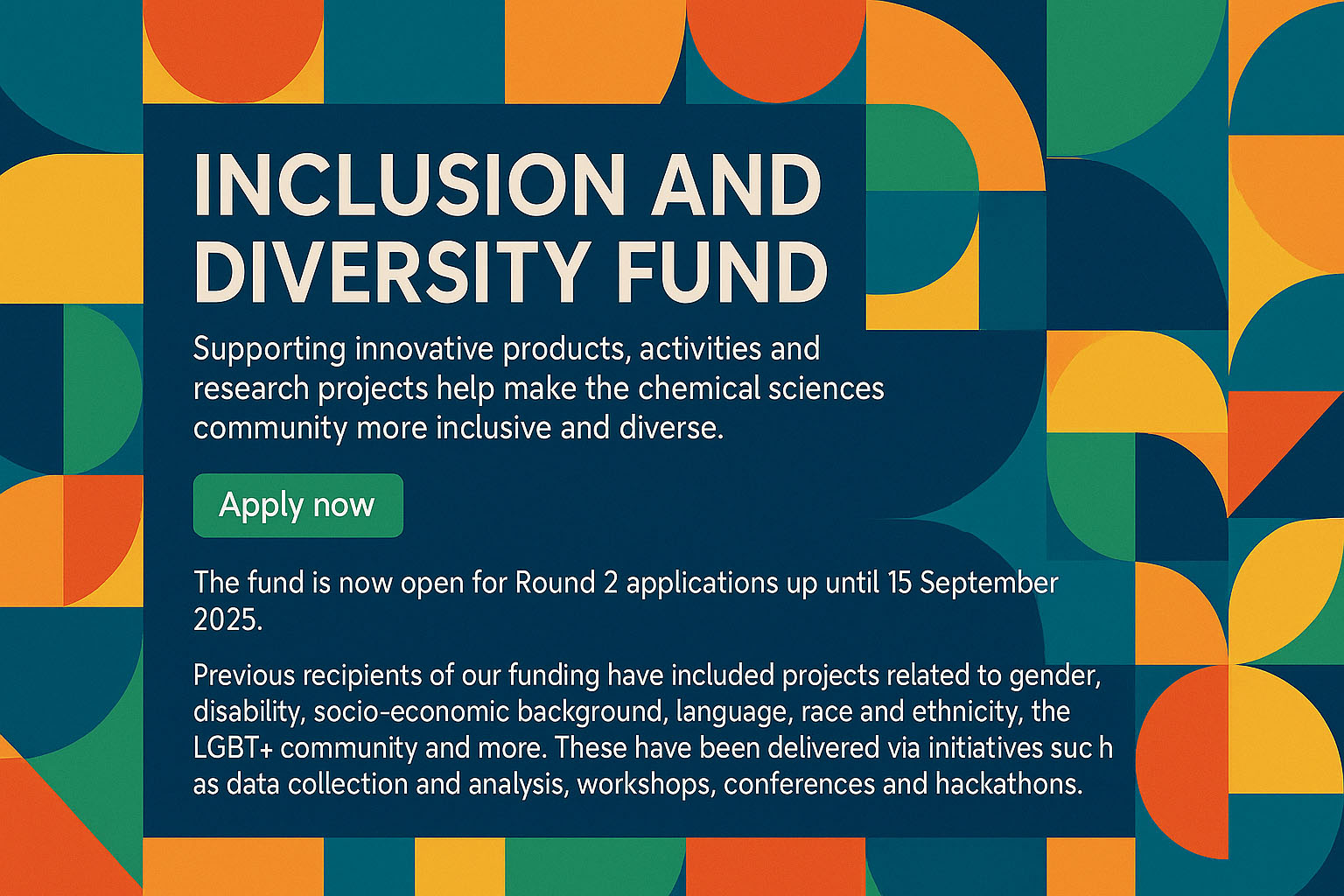 Championing Equity in STEM: Royal Society of Chemistry’s Inclusion and Diversity Fund
